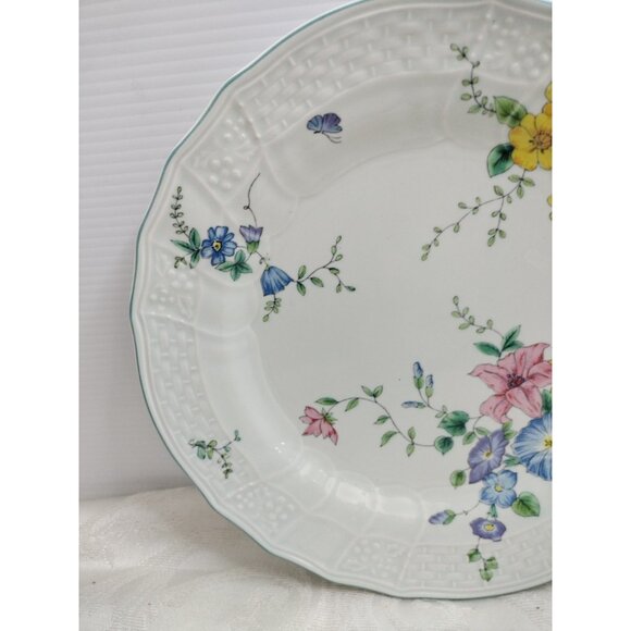 Mikasa Victoria Antique Green Salad Plate 8 1/8" D3401 Set Of 2 New - Picture 4 of 9